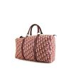 Dior handbag in burgundy logo canvas and burgundy leather - 00pp thumbnail