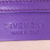 Handbag in purple leather - Detail D4 thumbnail