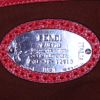 Bolso de mano Fendi Sellerie Anna en cuero granulado rojo - Detail D4 thumbnail