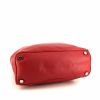 Fendi Sellerie Anna handbag in red grained leather - Detail D5 thumbnail
