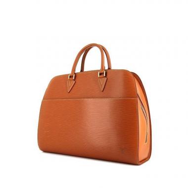 Louis Vuitton Sorbonne weekend bag in gold epi leather