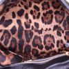 Dolce & Gabbana Sicily Soft handbag in black grained leather - Detail D3 thumbnail
