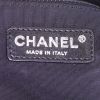 Sac cabas Chanel Grand Shopping en cuir blanc et toile noire - Detail D3 thumbnail