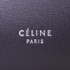 Celine Belt medium model handbag in dark grey leather - Detail D4 thumbnail