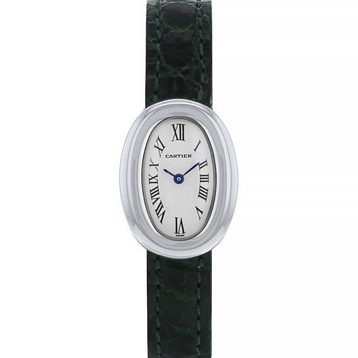 Cartier Baignoire  mini watch in white gold Ref:  2369 Circa  1990 - 00pp