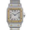 Cartier Santos  large model watch in gold and stainless steel Circa  1990 - 00pp thumbnail