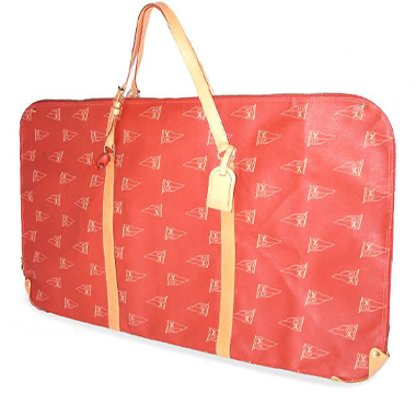 Louis Vuitton Keepall Editions Limitées Weekend Bag in Orange