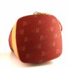 Bolsa de viaje Louis Vuitton America's Cup en lona monogram roja y cuero natural - Detail D4 thumbnail