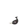 Porte-clef Louis Vuitton en cuir noir et rouge - Detail D3 thumbnail