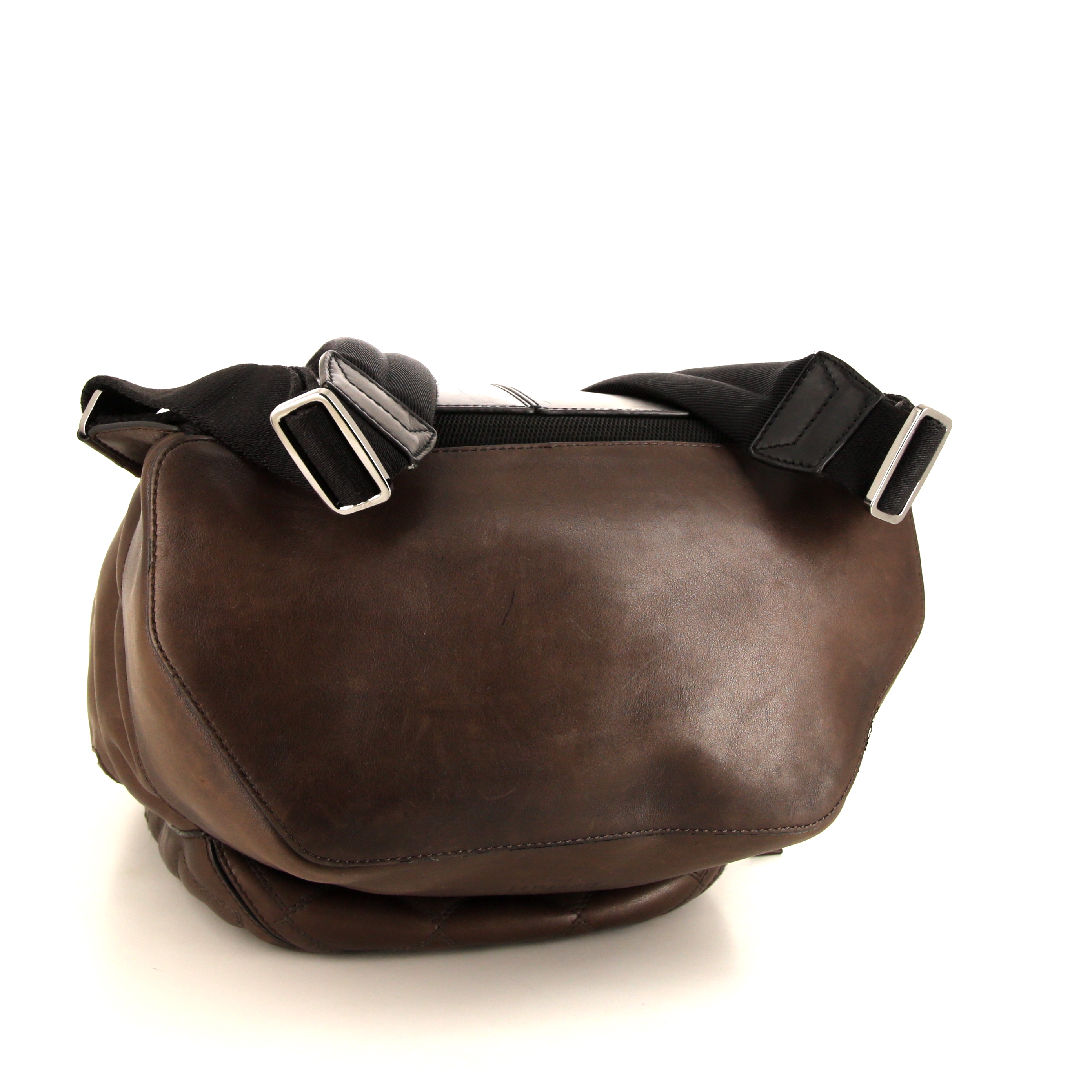 Berluti backpack in brown leather - Detail D4
