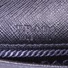 Prada cellphone holder in black leather saffiano - Detail D3 thumbnail