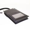 Prada cellphone holder in black leather saffiano - Detail D4 thumbnail