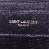 Bolso bandolera Saint Laurent Betty en piel de pitón negra y amarilla y cuero negro - Detail D3 thumbnail