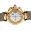 Cartier Pasha Chrono watch in pink gold Ref:  2863 Circa  2010 - Detail D1 thumbnail