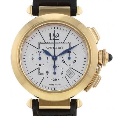 Cartier Pasha Chrono watch in pink gold Ref:  2863 Circa  2010