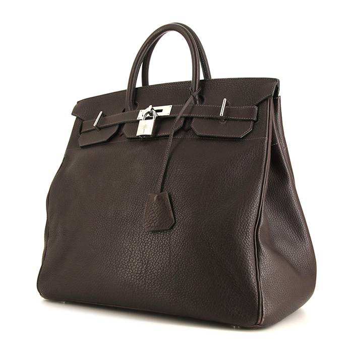 Hermès, Bags, Hermes Chocolat Togo Parisbombay Duffle Bag Phw