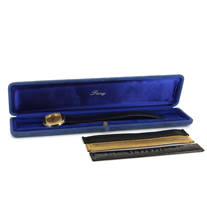 Reloj Poiray Ma Première de oro y acero Circa  2000