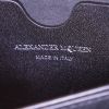 Alexander McQueen Jewelled Satchel shoulder bag in black leather - Detail D4 thumbnail