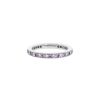Anello Tiffany & Co Legacy in platino,  zaffiri rosa e diamanti - 00pp thumbnail