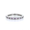 Anello Tiffany & Co Legacy in platino,  zaffiri rosa e diamanti - 360 thumbnail