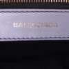 Balenciaga Metallic Edge shoulder bag in grey leather - Detail D4 thumbnail