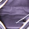 Borsa a tracolla Balenciaga Metallic Edge in pelle nera - Detail D3 thumbnail