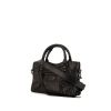 Bolso bandolera Balenciaga Classic City mini en cuero negro - 00pp thumbnail