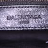 Balenciaga Classic City mini shoulder bag in black leather - Detail D4 thumbnail