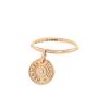 Anello Hermès Clou de selle in oro rosa e diamante - 00pp thumbnail