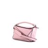 Loewe Puzzle  handbag in pink leather - 00pp thumbnail