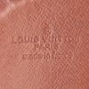 Borsa bisaccia Louis Vuitton Cartouchiére in tela monogram marrone e pelle naturale - Detail D3 thumbnail