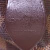Sac à main Louis Vuitton en toile damier ébène et cuir marron - Detail D3 thumbnail