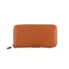 Hermès  Azap wallet  in gold epsom leather - 360 thumbnail
