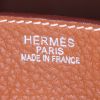 Hermes Birkin 35 cm handbag in gold buffalo leather - Detail D3 thumbnail
