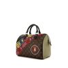 Louis Vuitton Speedy Editions Limitées handbag in brown monogram canvas and green epi leather - 00pp thumbnail