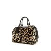 Borsa Louis Vuitton in tela con stampa leopardata e pelle nera - 00pp thumbnail