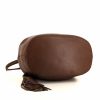 Bolso Gucci en cuero granulado marrón - Detail D4 thumbnail