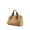 Gucci handbag in brown suede and brown python - 00pp thumbnail