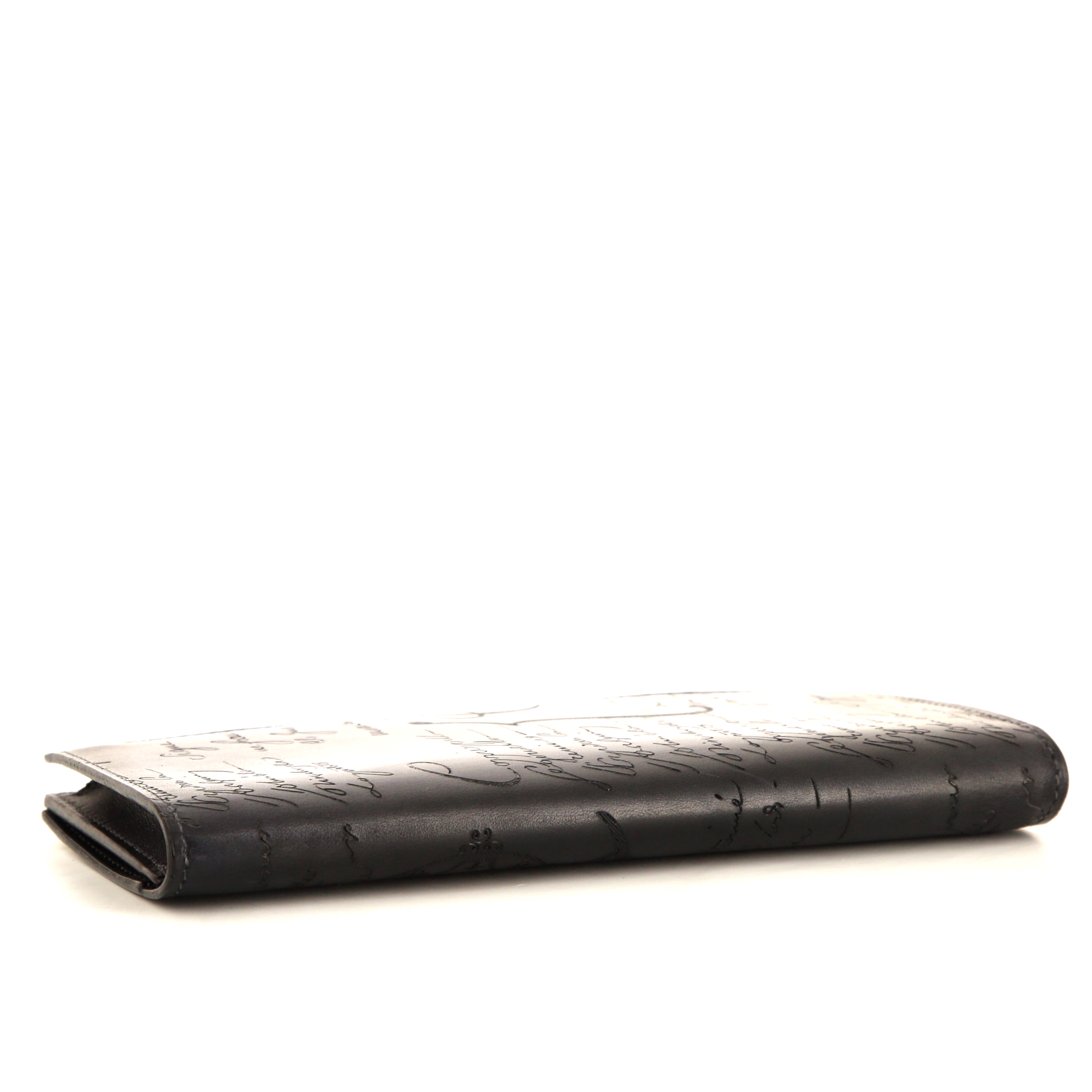 Berluti wallet in grey leather - Detail D5