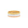 Boucheron  Quatre White Edition ring in 3 golds and ceramic - 00pp thumbnail