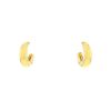 Chaumet Anneau small model hoop earrings in yellow gold - 00pp thumbnail