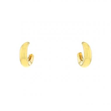 Chaumet Anneau small model hoop earrings in yellow gold