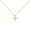 Tiffany & Co Croix Infinity necklace in yellow gold - 00pp thumbnail