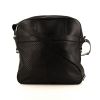 Dior shoulder bag in black leather - 360 thumbnail