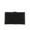 Chanel Vintage wallet in black grained leather - 360 thumbnail