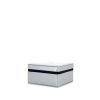 Chanel toilet set in silver leather - 00pp thumbnail