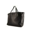 Saint Laurent shopping bag in black leather - 00pp thumbnail