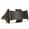 Bolso de mano Givenchy Antigona modelo pequeño en cuero negro y blanco - Detail D5 thumbnail