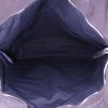 Sac cabas Hermes Toto Bag - Shop Bag en toile grise et noire - Detail D2 thumbnail