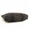 Hermes Toto Bag - Shop Bag shopping bag in grey and black canvas - Detail D4 thumbnail